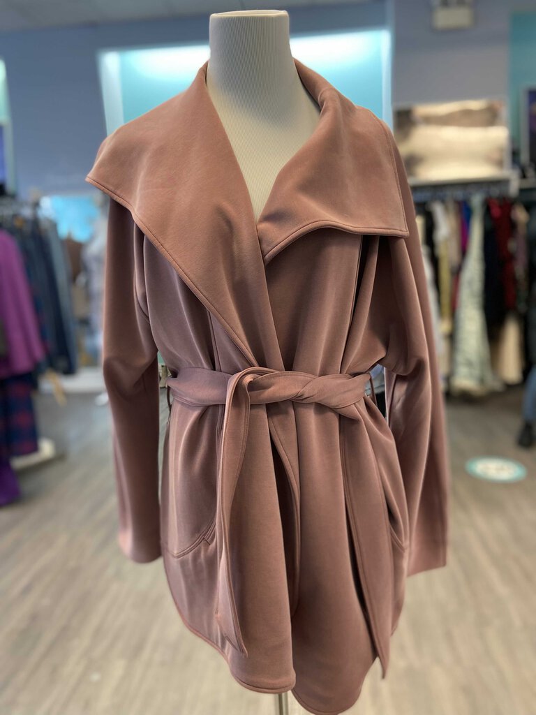 Blush wrap coat hotsell