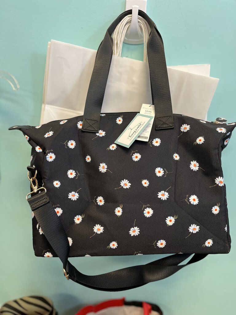 Alice and olivia daisy print online duffle