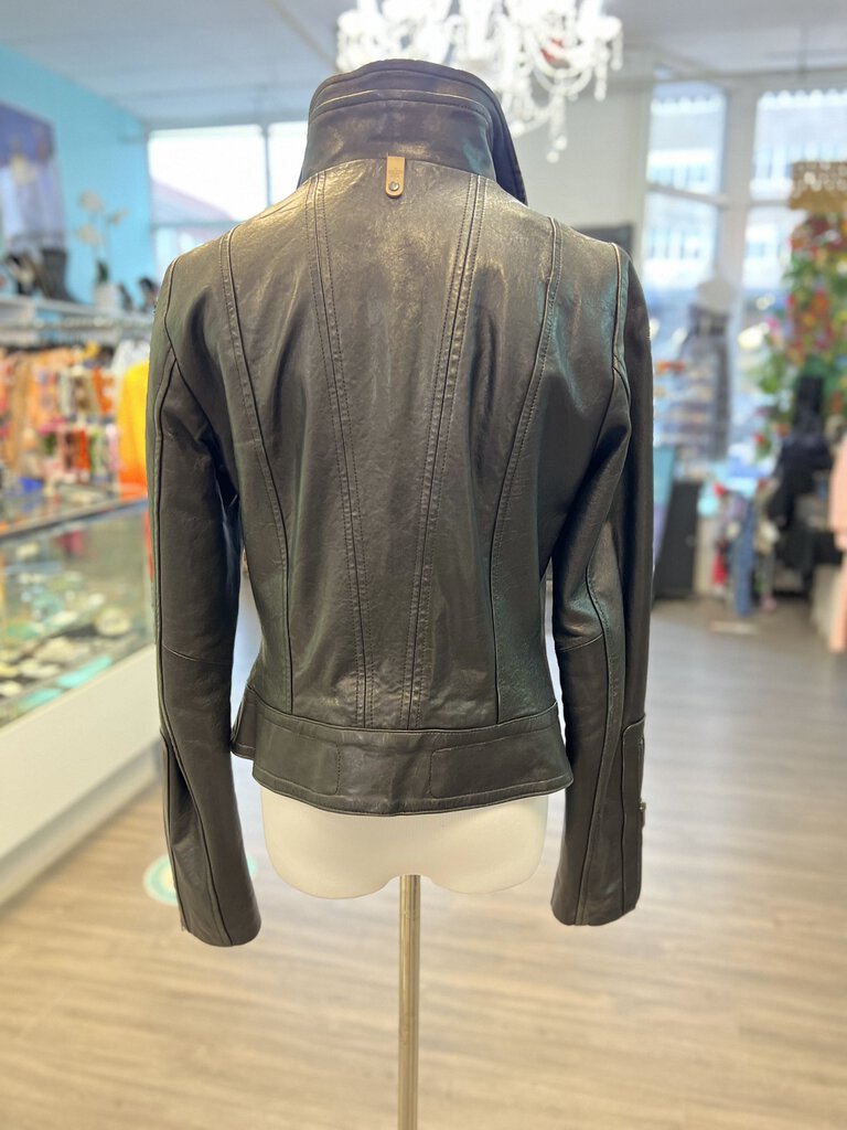 Mackage lauren leather on sale jacket