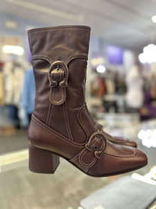 Coach Signature Buckle Boot