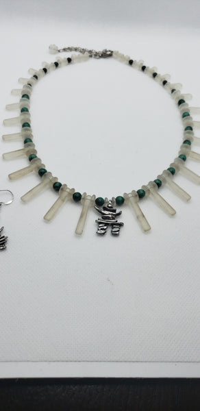 Vintage Inuit Jewelry Set