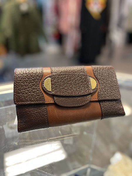Marc Jacobs Brown Leather Wallet